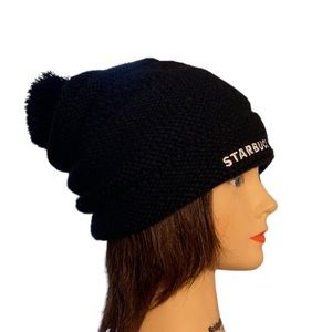 Starbucks Pom Pom Beanie